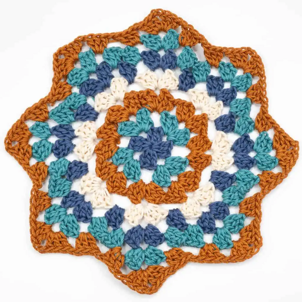 How To Make A Crochet Granny Star How To Make A Crochet Granny Star
