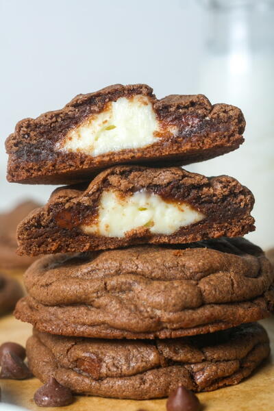 Chocolate Cheesecake Cookies Chocolate Cheesecake Cookies