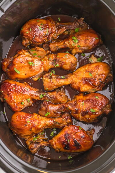 Slow Cooker Bbq Chicken Legs Slow Cooker Bbq Chicken Legs