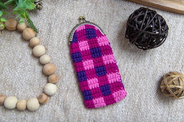 Plaid Eyeglass Case Plaid Eyeglass Case