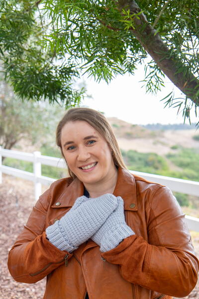 Mittens With Half Heart Mittens With Half Heart