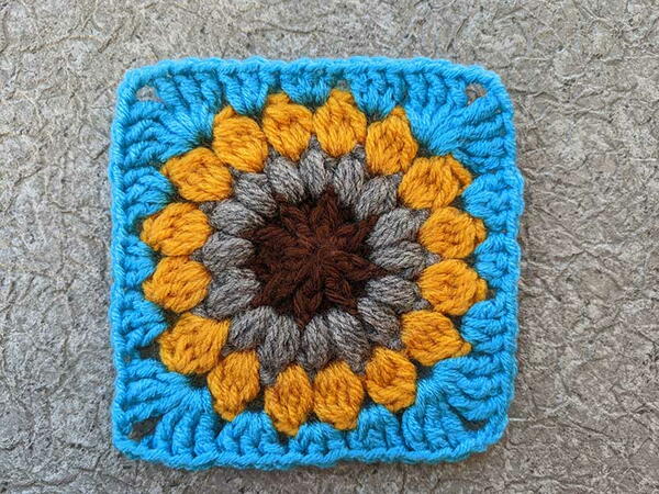Sunburst Granny Square Sunburst Granny Square