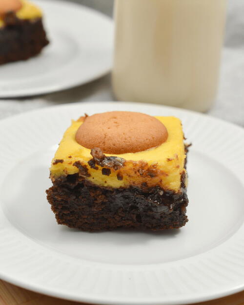 Banana Pudding Brownies Banana Pudding Brownies