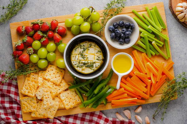 Baked Brie With Garlic Thyme Baked Brie With Garlic & Thyme