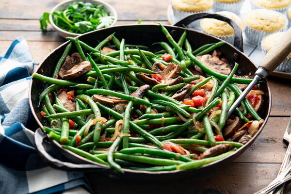 Green Beans And Mushrooms Green Beans And Mushrooms
