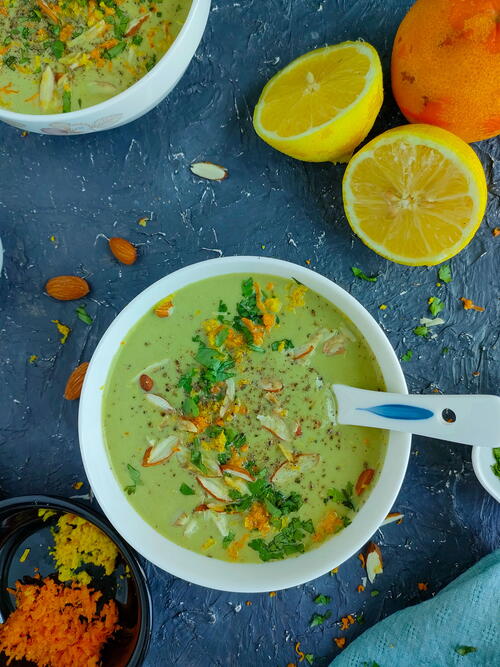 Healthy And Creamy Almond Broccoli Soup Healthy And Creamy Almond Broccoli Soup