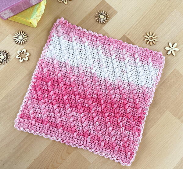 Morning Glow Crochet Washcloth Morning Glow Crochet Washcloth