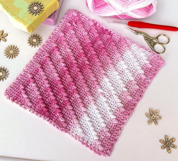 Morning Glow Crochet Washcloth Morning Glow Crochet Washcloth