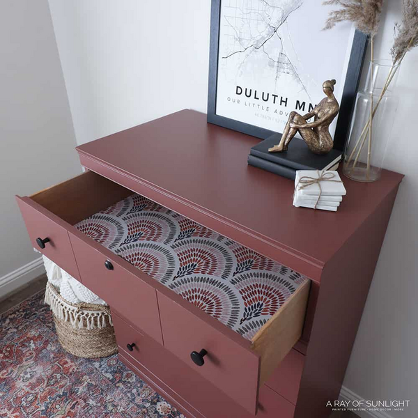 Repainted Old Dresser Repainted Old Dresser