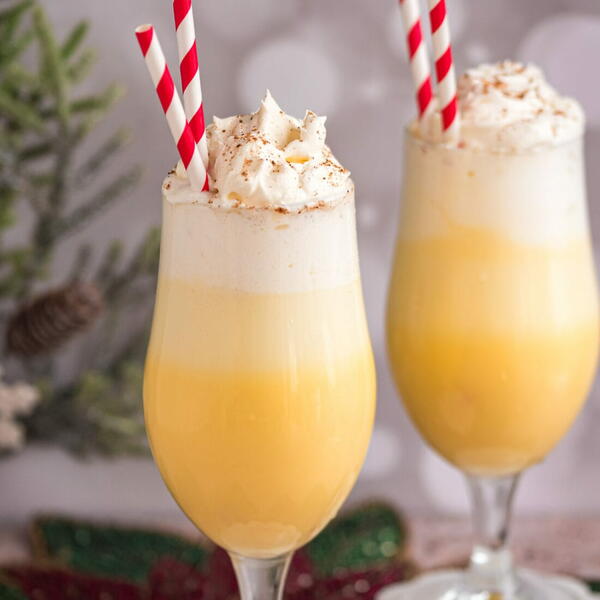 Eggnog Floats Eggnog Floats