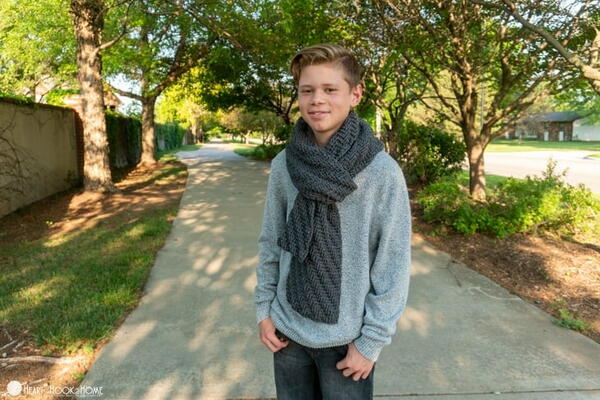 Mens Reversible Scarf Men's Reversible Scarf