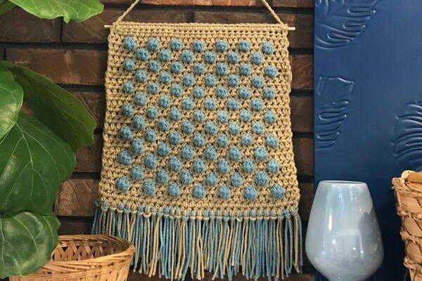 Springtime Bobbles Wall Hanging Springtime Bobbles Wall Hanging
