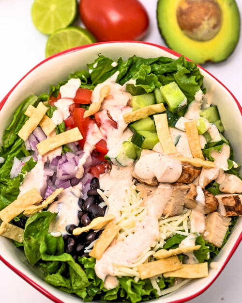 Spicy Southwest Salad Spicy Southwest Salad