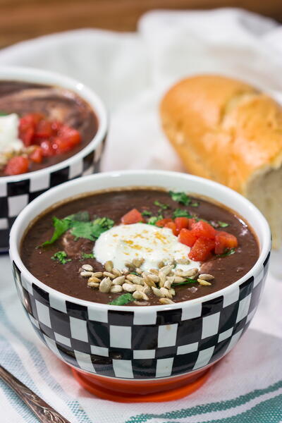 Slow Cooker Black Bean Soup Slow Cooker Black Bean Soup