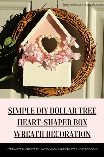 Simple Diy Dollar Tree Heart-shaped Box Wreath Decoration Simple Diy Dollar Tree Heart-shaped Box Wreath Decoration