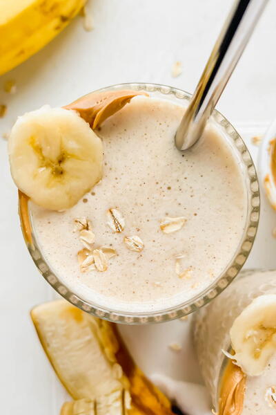 Banana Bread Protein Smoothie Banana Bread Protein Smoothie