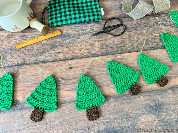 Christmas Tree Garland Christmas Tree Garland