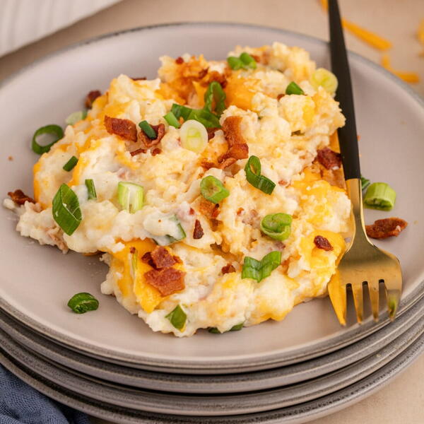Twice Baked Potato Casserole Twice Baked Potato Casserole