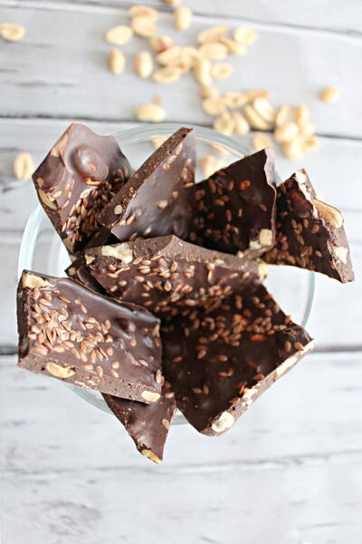 Dark Chocolate Nut And Seed Bark Dark Chocolate Nut And Seed Bark