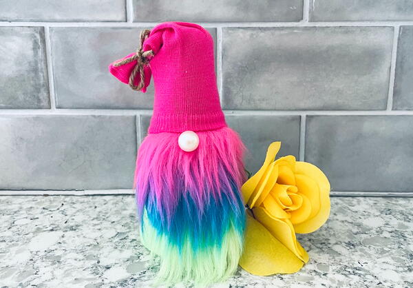 Colorful Dollar Store Diy Gnome Craft Colorful Dollar Store Diy Gnome Craft