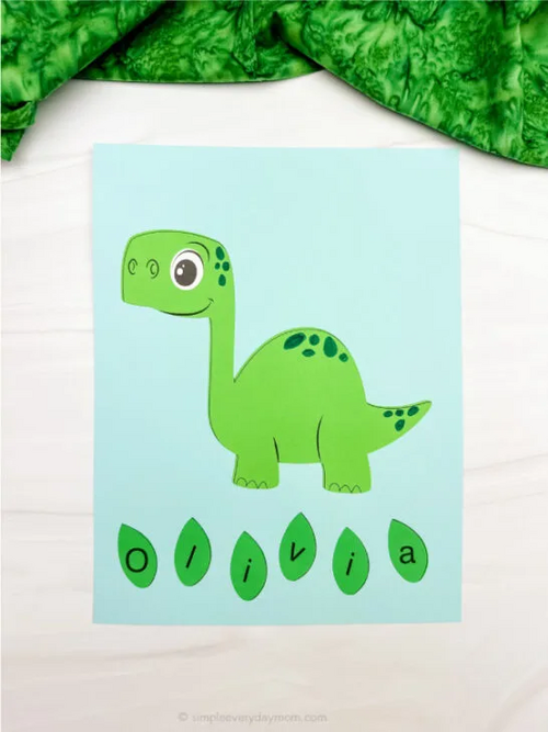 Dinosaur Name Craft Dinosaur Name Craft