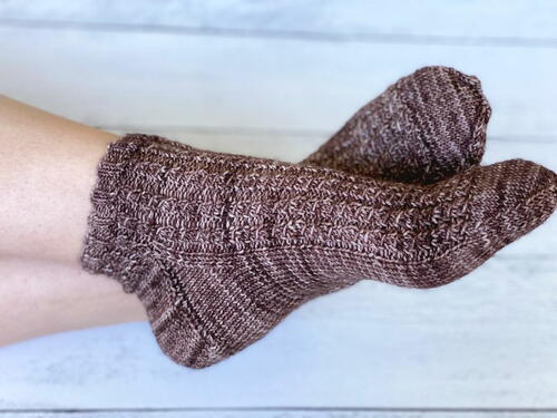 Mock Cable Knit Socks Mock Cable Knit Socks
