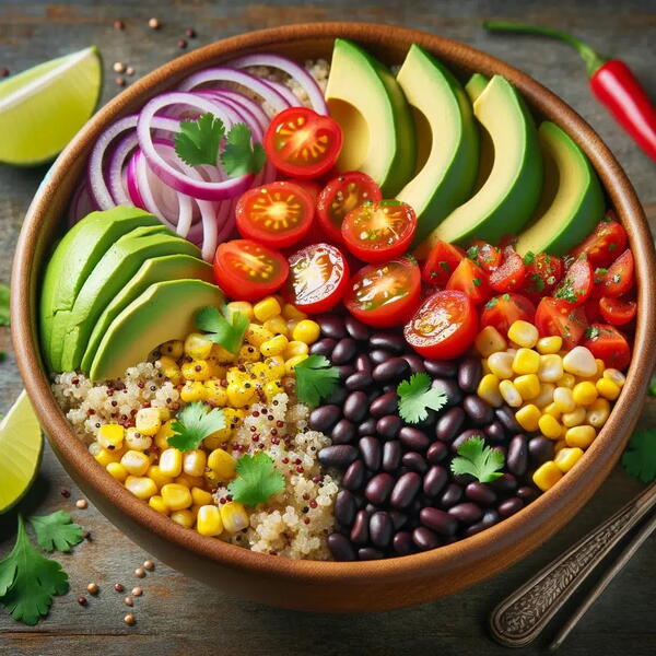 Vegan Fiesta Mexican Bowl Recipe Vegan Fiesta Mexican Bowl Recipe