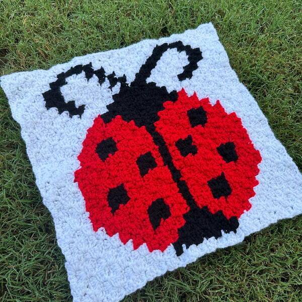 Lady Bug C2c Square Lady Bug C2c Square