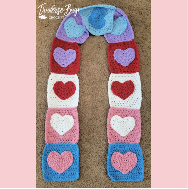 Heart Valentine Scarf Heart Valentine Scarf