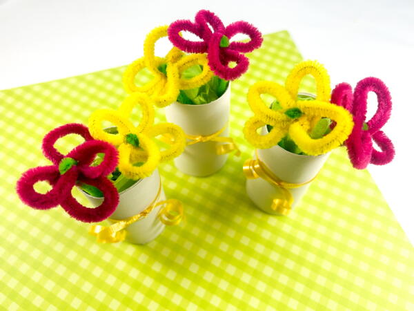 Pipe Cleaner Flowers Pipe Cleaner Flowers