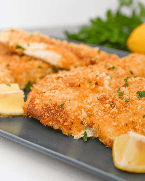 Parmesan Herb Crusted Chicken Parmesan Herb Crusted Chicken