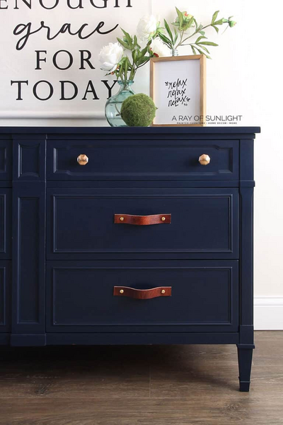 Dresser In Navy Blue Dresser In Navy Blue