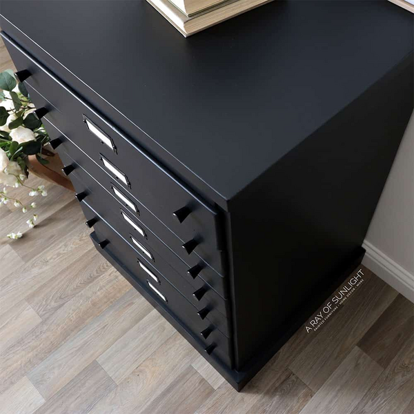 File Cabinet In Black File Cabinet In Black