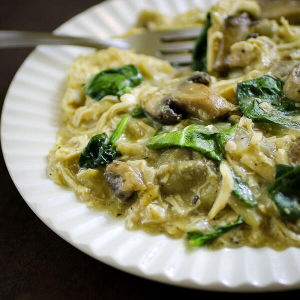 Easy Slow Cooker Chicken And Mushrooms With Artichoke Easy Slow Cooker Chicken And Mushrooms With Artichoke