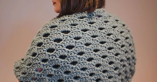 Shells Crochet Shawl Pattern Shells Crochet Shawl Pattern