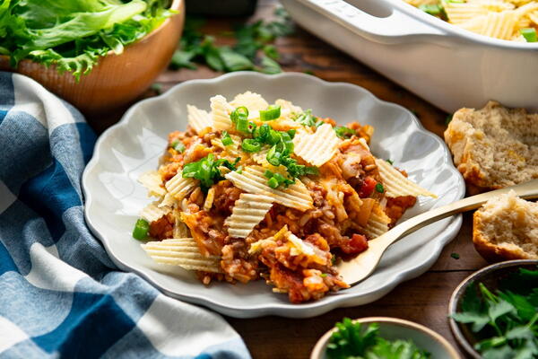 Bacon Cheeseburger Casserole With Rice Bacon Cheeseburger Casserole With Rice