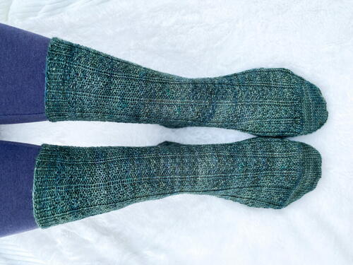 Double Moss Rib Socks Double Moss Rib Socks
