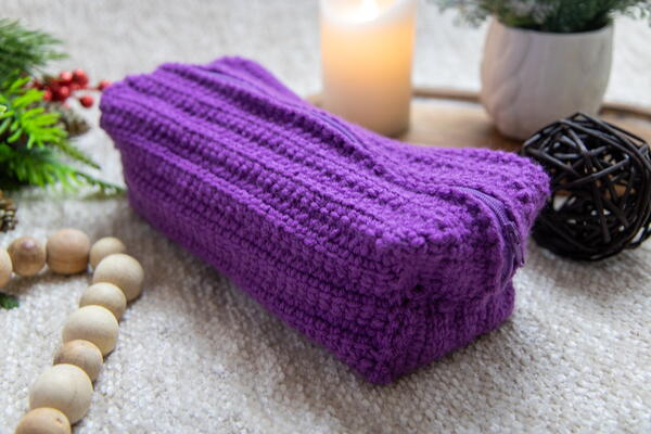 Zippered Crochet Hook Case Or Pencil Bag Zippered Crochet Hook Case Or Pencil Bag