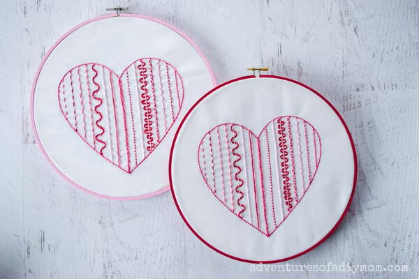 Heart Sampler Stitch Along Heart Sampler Stitch Along
