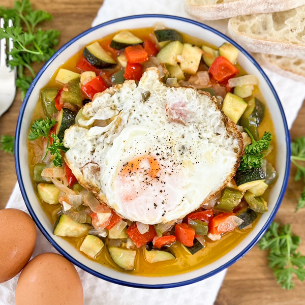 Catalan Ratatouille With Eggs | Irresistibly Delicious & Heart-healthy