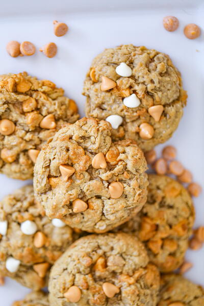 Peanut Butter Oatmeal Scotchies Cookies Peanut Butter Oatmeal Scotchies Cookies