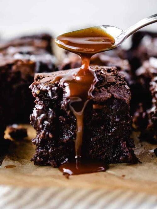 Fudgy Decadent Salted Caramel Brownies Fudgy Decadent Salted Caramel Brownies