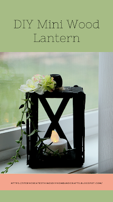 Diy Mini Wood Lantern Diy Mini Wood Lantern