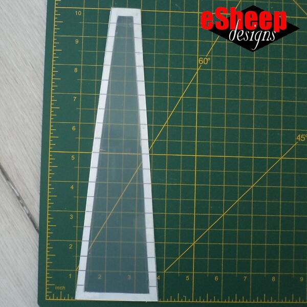 Make Your Own Wedge ruler Make Your Own Wedge "ruler"