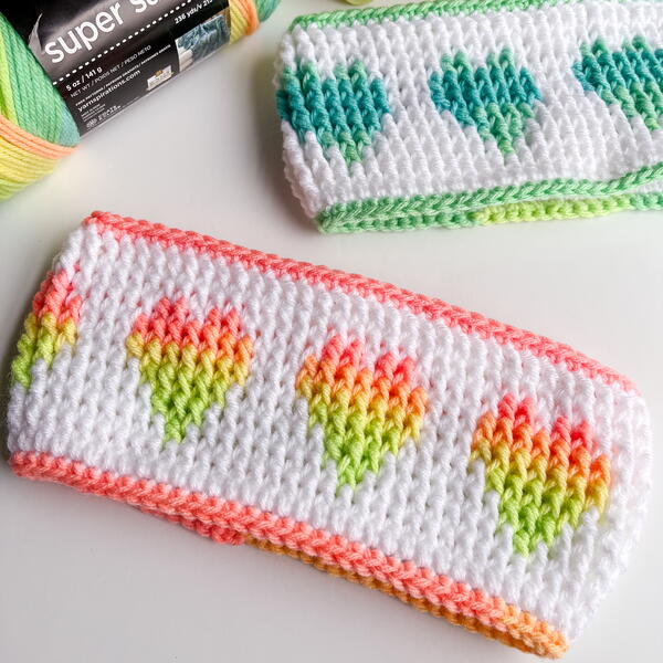 Heart Ear Warmer Heart Ear Warmer