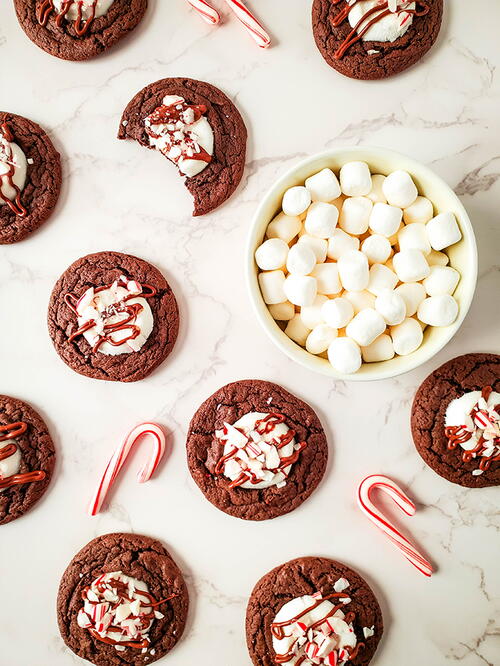 Hot Cocoa Cookies Recipe Hot Cocoa Cookies Recipe