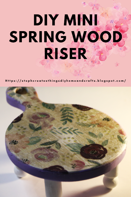 Spring Mini Wood Riser Spring Mini Wood Riser