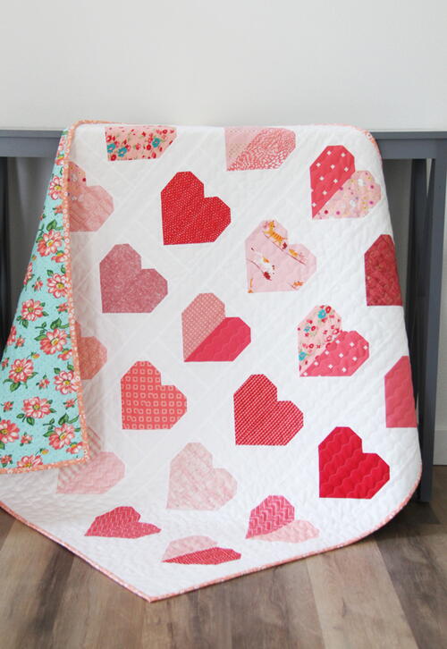 Beginner Heart Quilt Pattern Beginner Heart Quilt Pattern