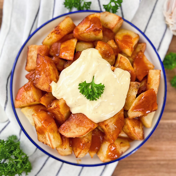 The Famous Patatas Bravas From Barcelona Spain Classic Tapas Recipe The Famous Patatas Bravas From Barcelona Spain | Classic Tapas Recipe