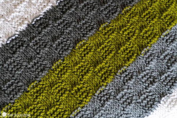 Tunisian Basket Weave Blanket Tunisian Basket Weave Blanket